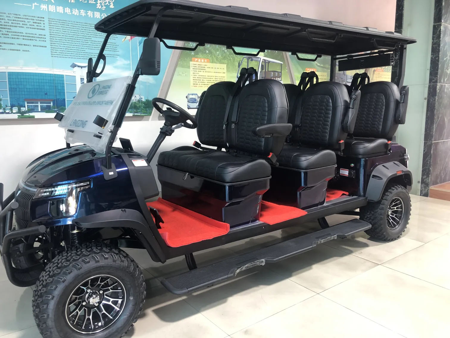 L&uuml;ks Koltuklu Golf Arabası