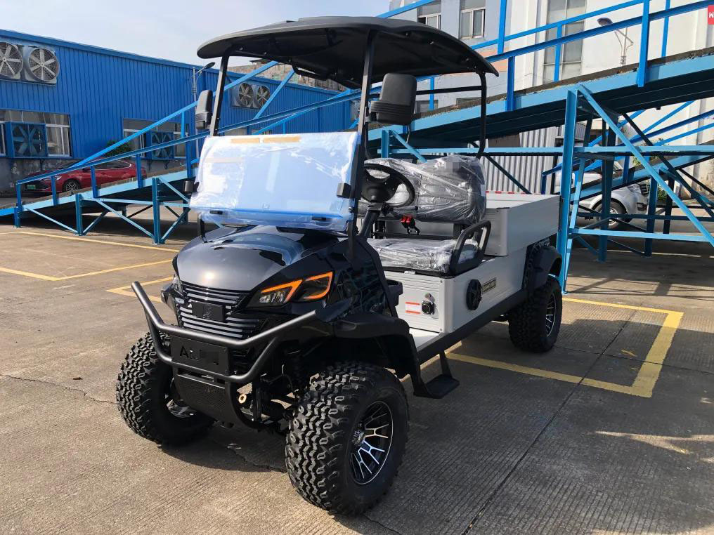 Kargo Kutulu 2 Koltuklu Yardımcı Elektrikli Golf Arabası