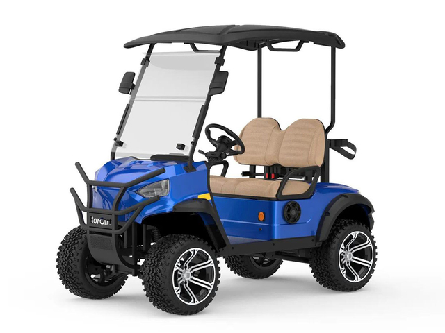 2 S&aelig;der Mini Electric Golf Buggy