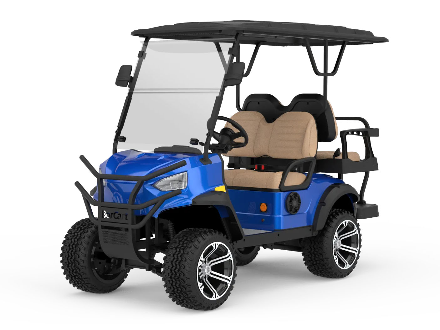 4 Yolcu Elektrikli Golf Scooter Arabası